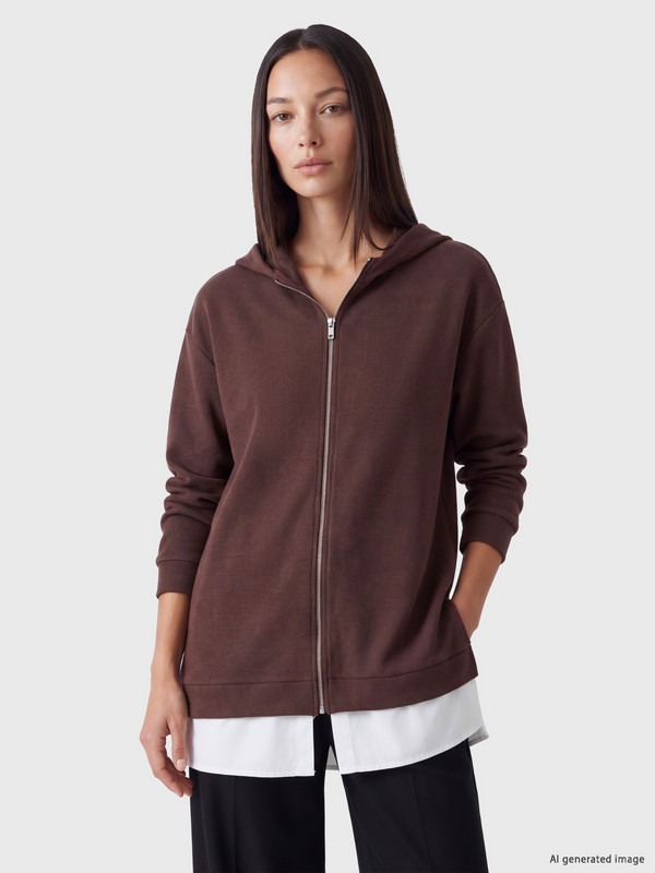 LCW EVERYDAY Hooded Oversize Women's Cardigan