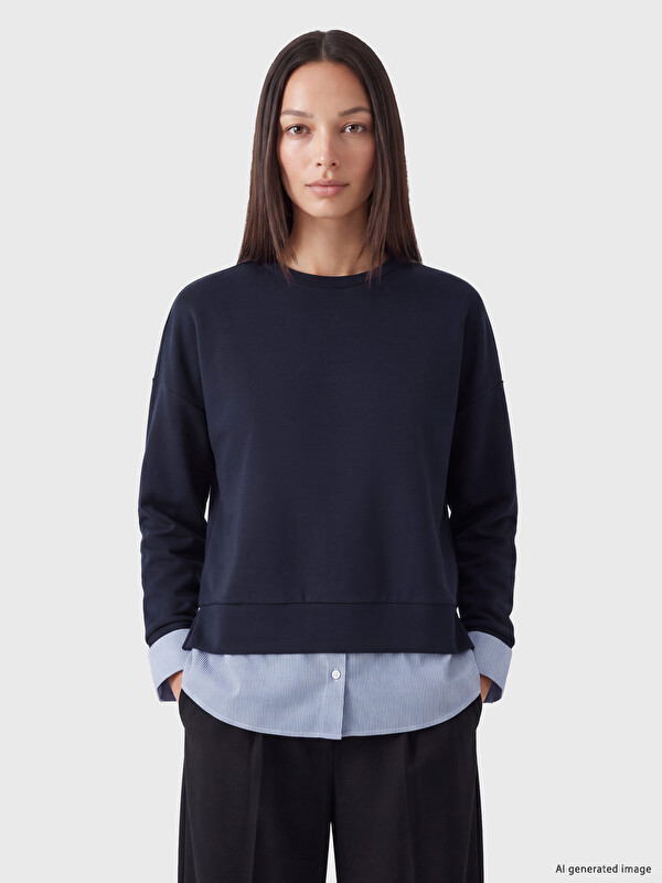LCW EVERYDAY Oversize mekana ženska dukserica