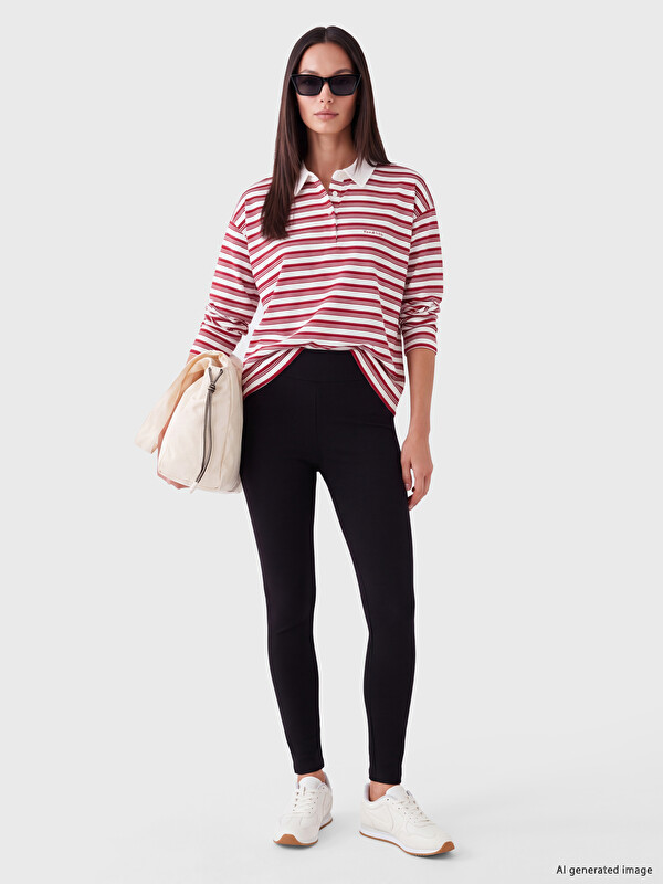 LCW EVERYDAY Elastic Waist Women's Leggings