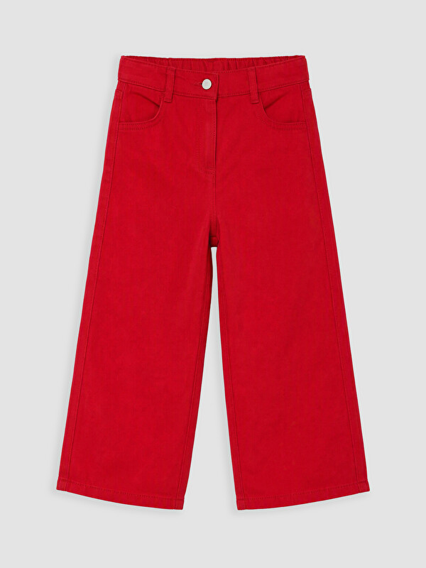 LCW Kids Girl Red Trousers