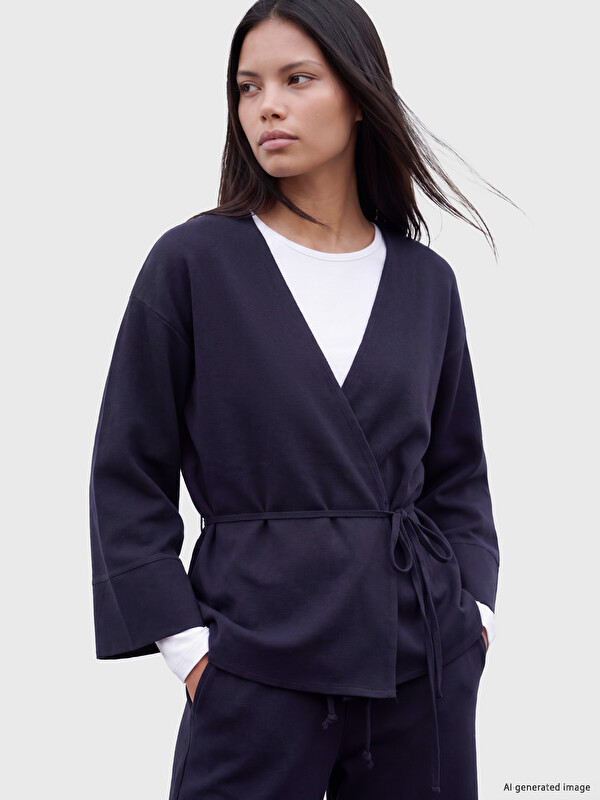 LCW Modest Kruvaze Yaka Kadın Tunik
