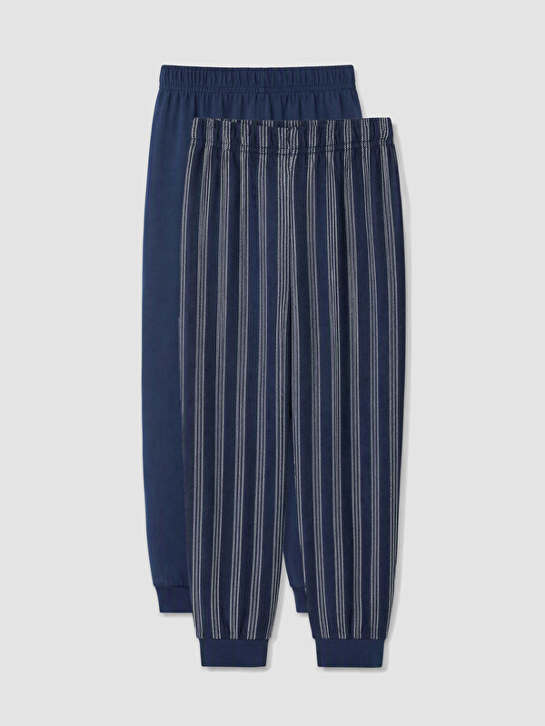 LCW Kids 2'li Erkek Çocuk Pijama Alt