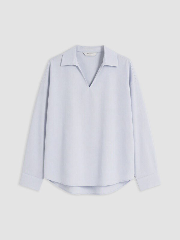 LCW Vision Oversize Poplin Kadın Gömlek