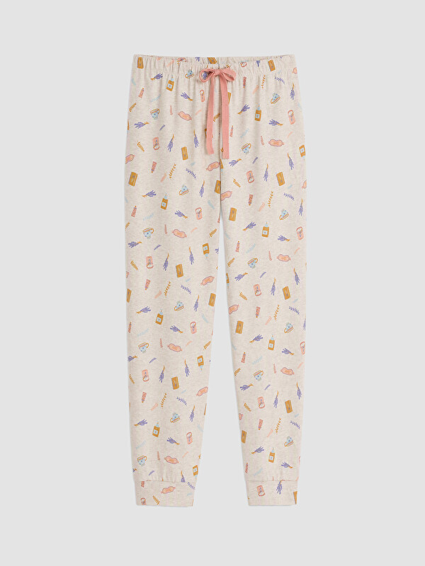 LCW DREAM Desenli Kadın Jogger Pijama Alt