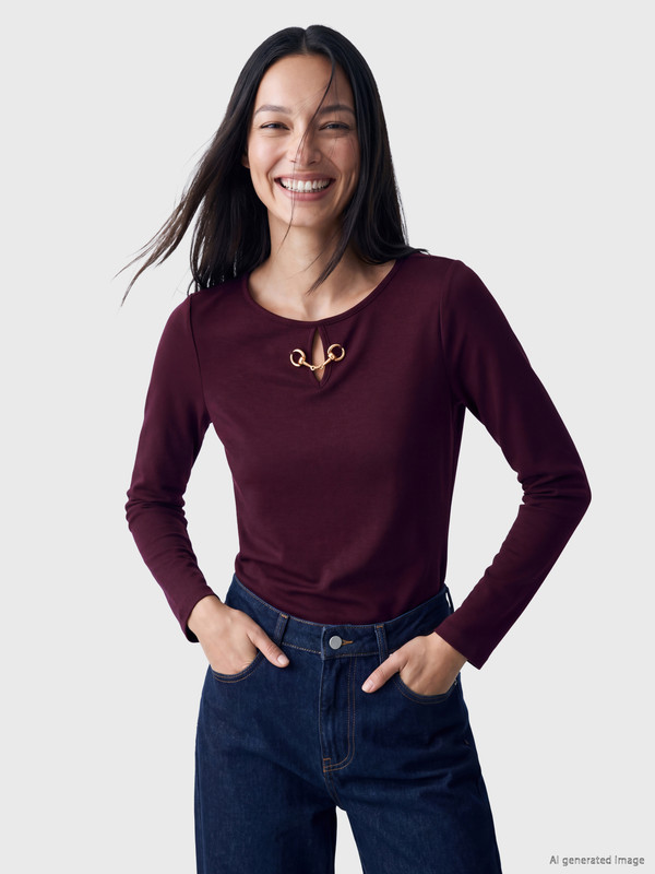 LCW EVERYDAY Window Detailed Soft Touch Women's Body