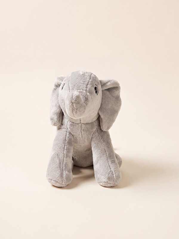 LCW HOME Elephant Figured Plush Baby Cushion