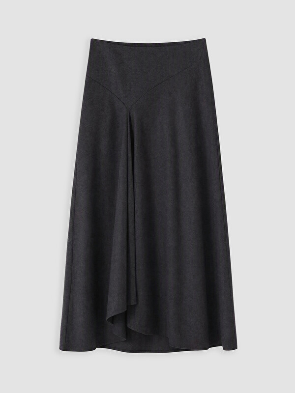 LCW Vision Woman Grey Skirt