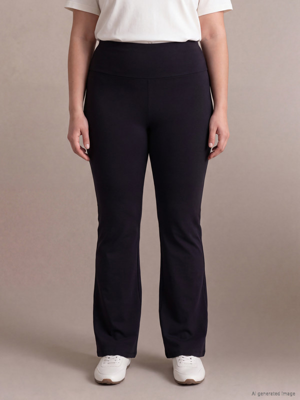 LCW Curve Plus Size Women's Leggings