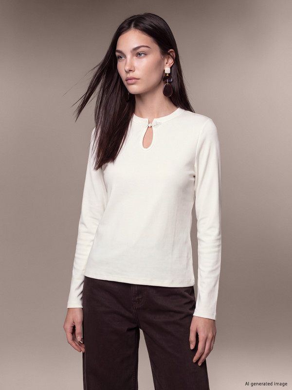Soulife Nakışlı Aplike Detaylı Bluz