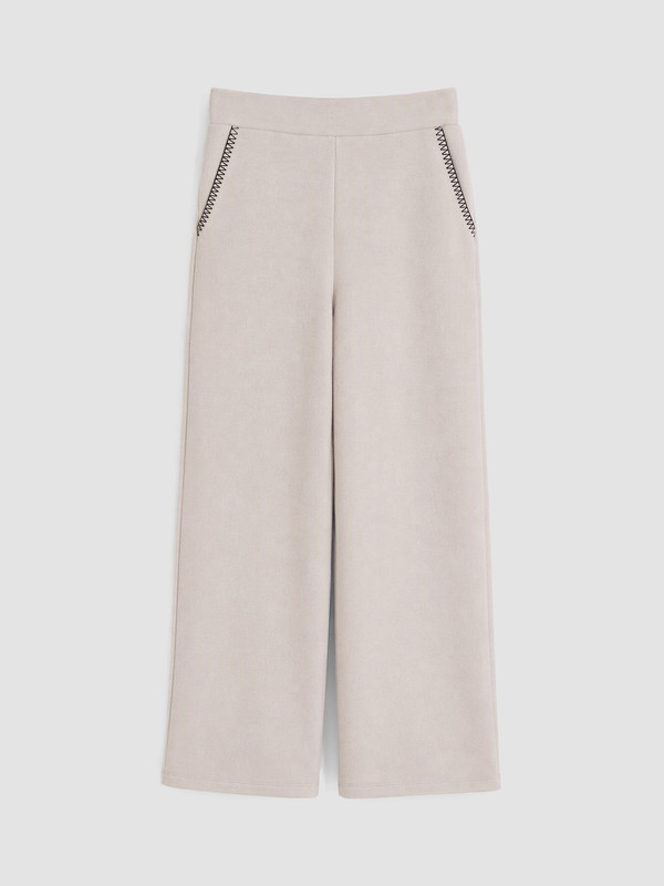 LCW EVERYDAY Embroidered Soft Touch Women's Sweatpants
