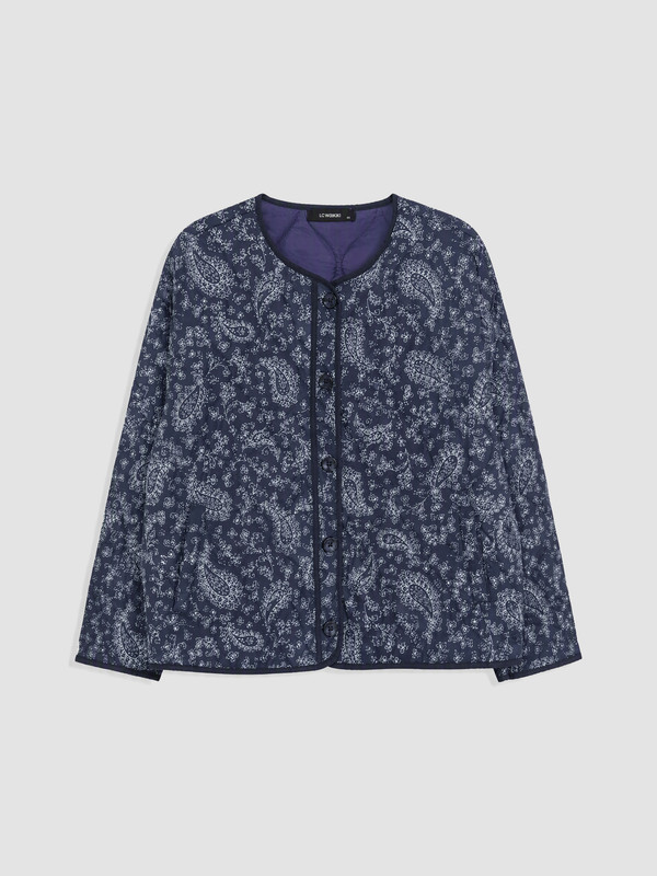 LCW Curve Woman Navy Jacket