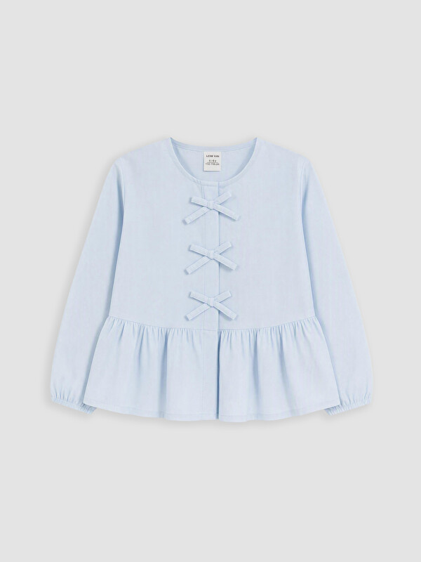 LCW Kids Girl Blue Shirt