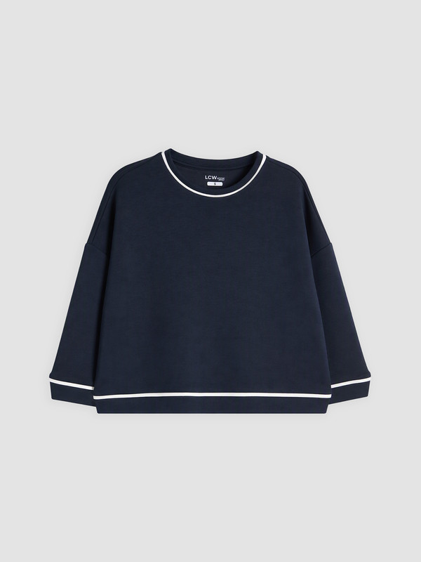KOOR SPORT Woman Navy Sweatshirt