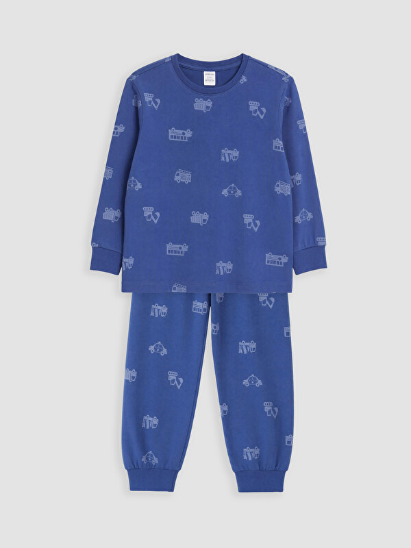 LCW Kids Printed Boys' Pyjamas Set
