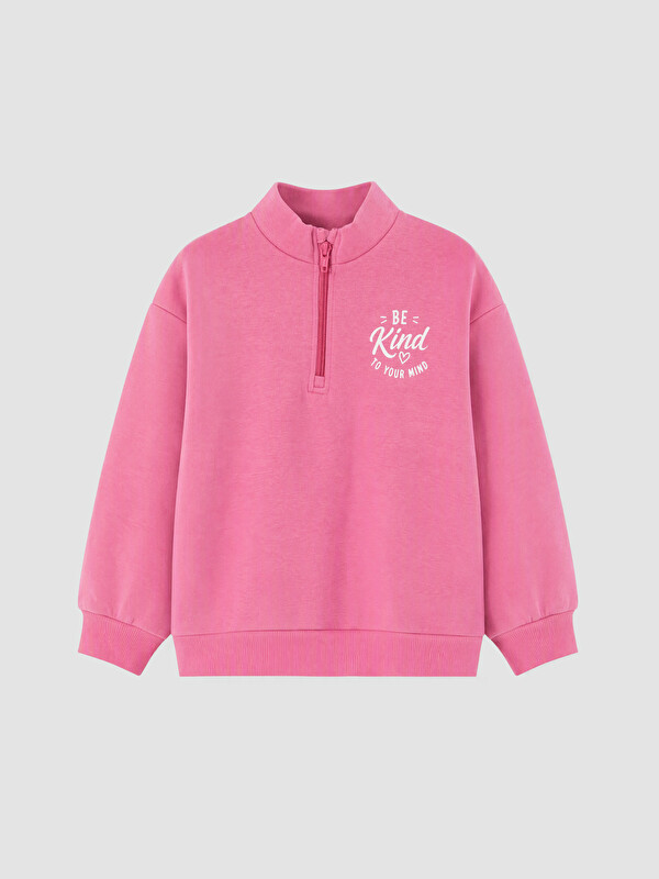 LCW Kids Girl Pink Sweatshirt