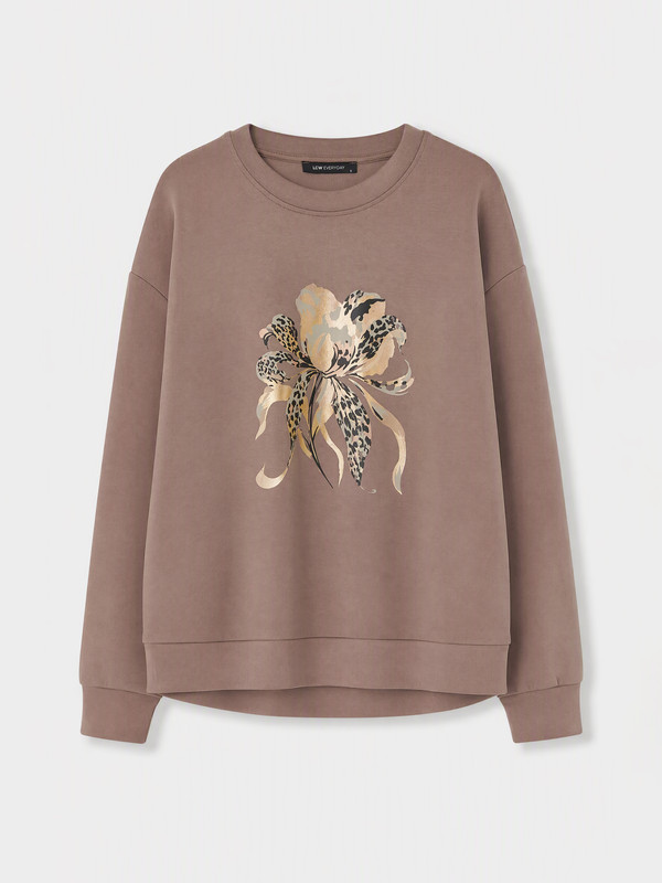 LCW EVERYDAY Woman Brown Sweatshirt