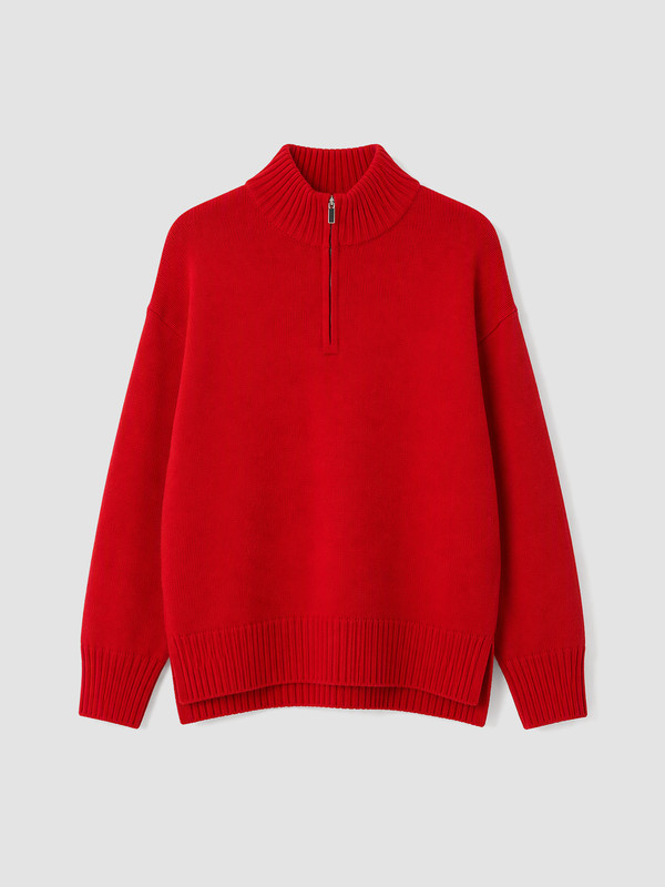 LCW EVERYDAY Mock Neck Women's Knitwear Sweater