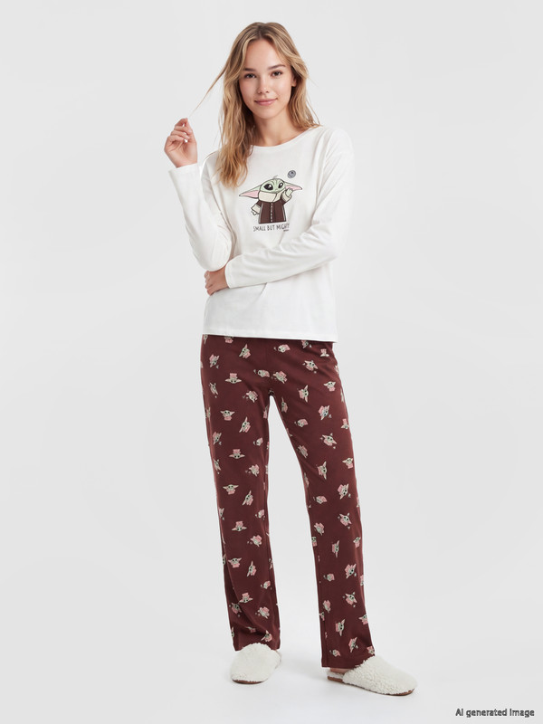 LCW Young The Mandalorian Printed Women's Pyjamas Set
