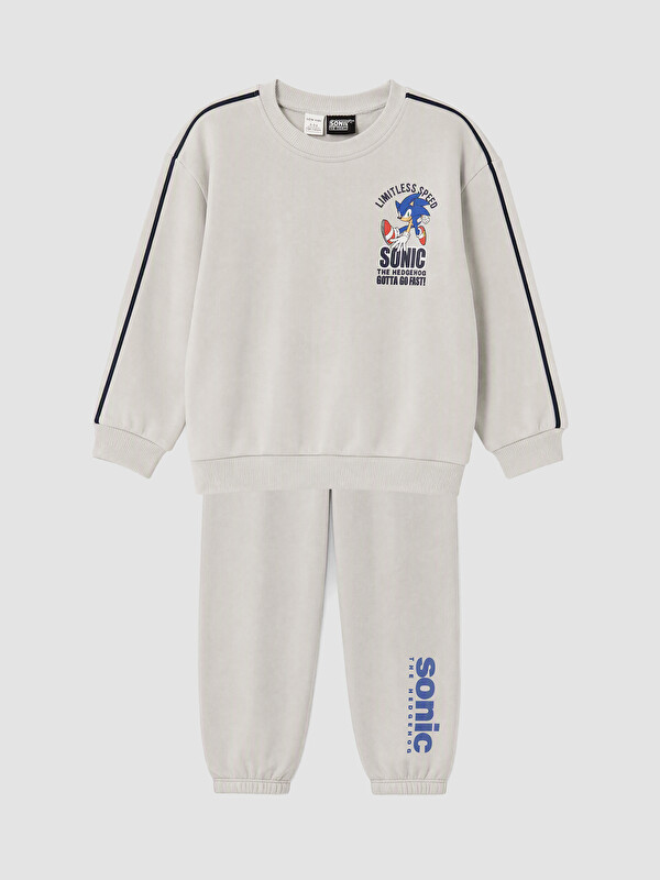 LCW Kids Boy Grey Tracksuit Set