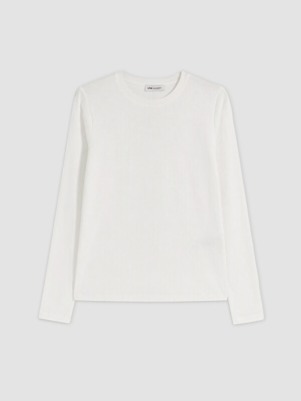 LCW Modest Crew Neck Women's T-Shirt