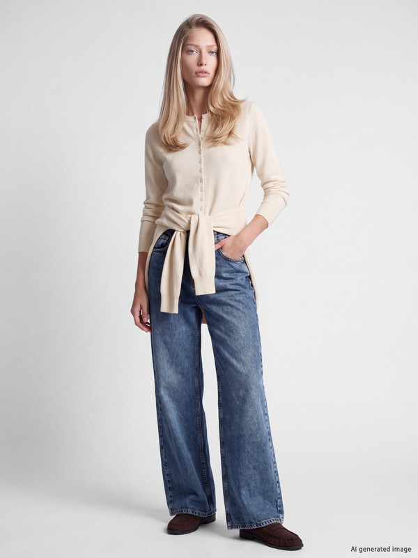 LCW Vision Pocketed Wideleg Jean