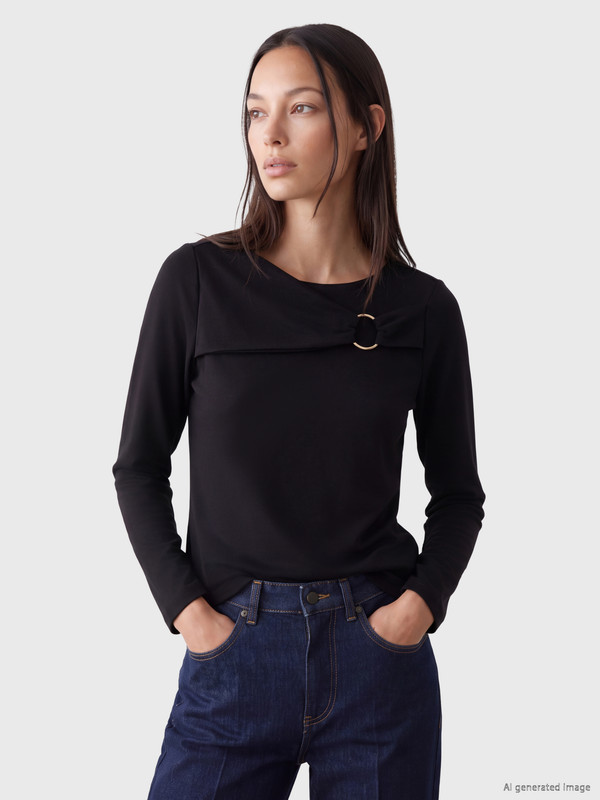 LCW EVERYDAY Metal Toka Detaylı Kadın Body