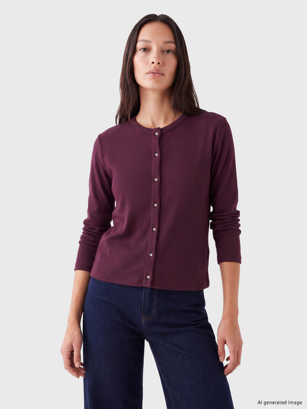 LCW EVERYDAY Crew Neck Women's Cardigan