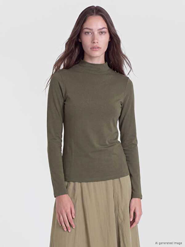 LCW Modest Mock Neck Women's Body