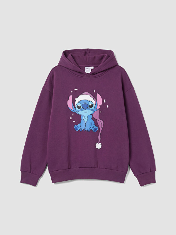 LCW Kids Girl Purple Sweatshirt
