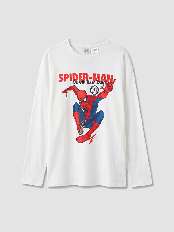 LCW Kids Spider-Man Printed Boys' T-Shirt