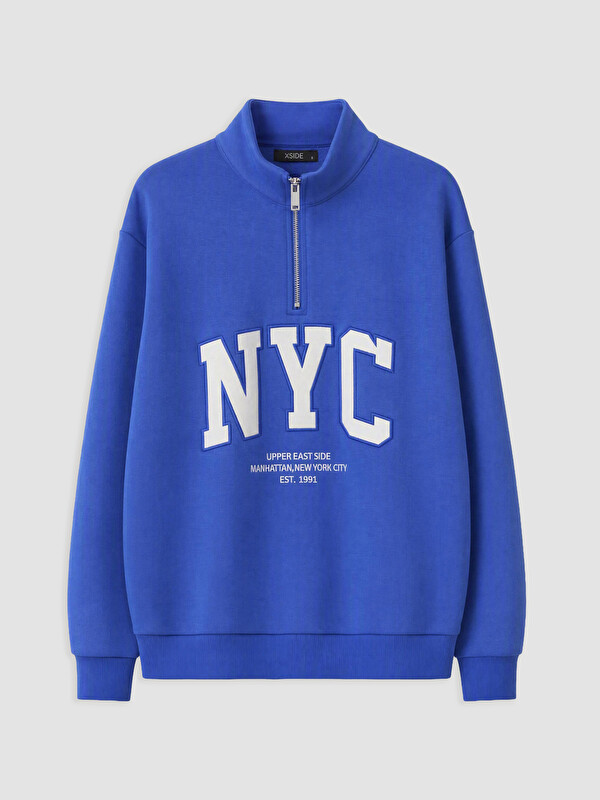 XSIDE Embroidered Oversize Women's Thick Sweatshirt