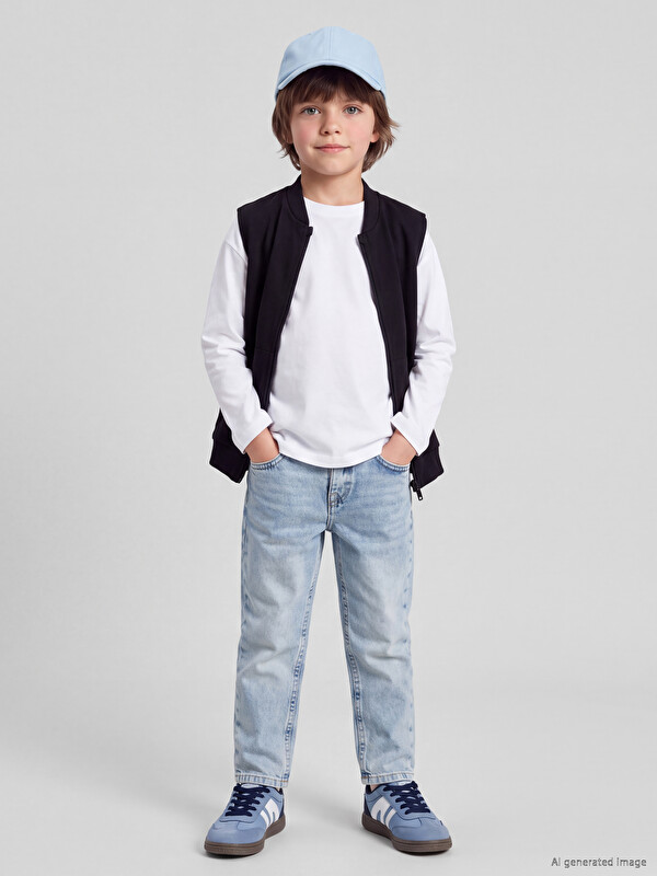 LCW Kids Regular Fit Erkek Çocuk Jean Pantolon