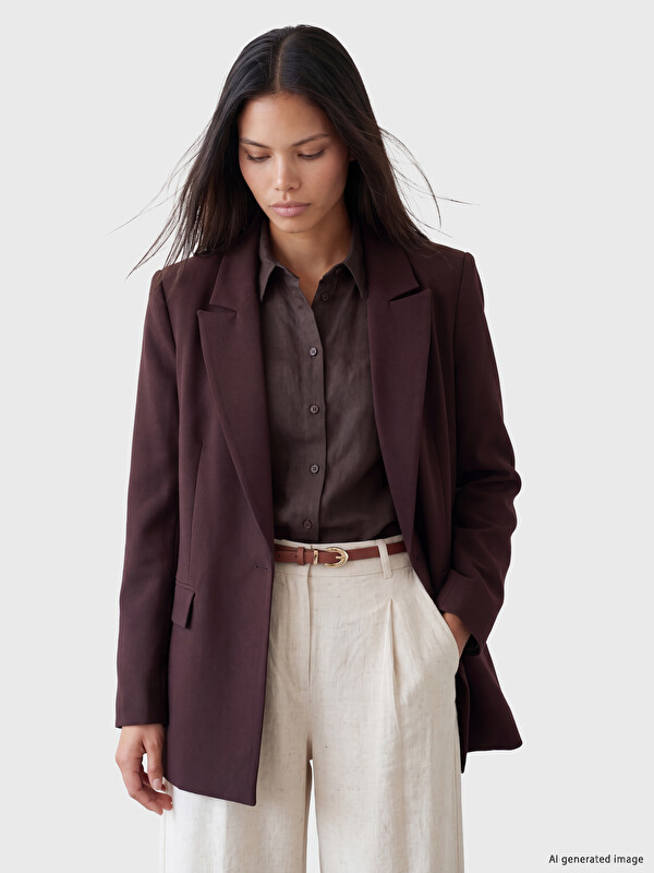 LCW Modest Women's Blazer Jacket