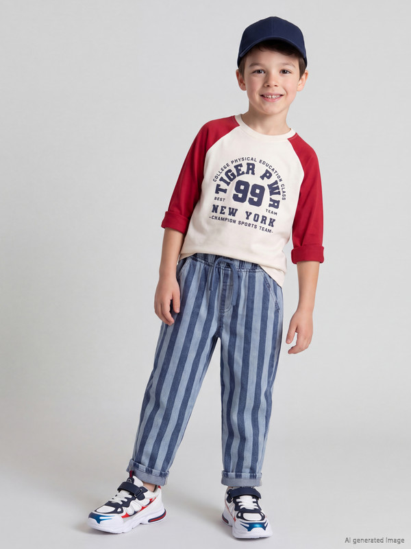 LCW Kids Τζιν για αγόρια με φαρδιά εφαρμογή