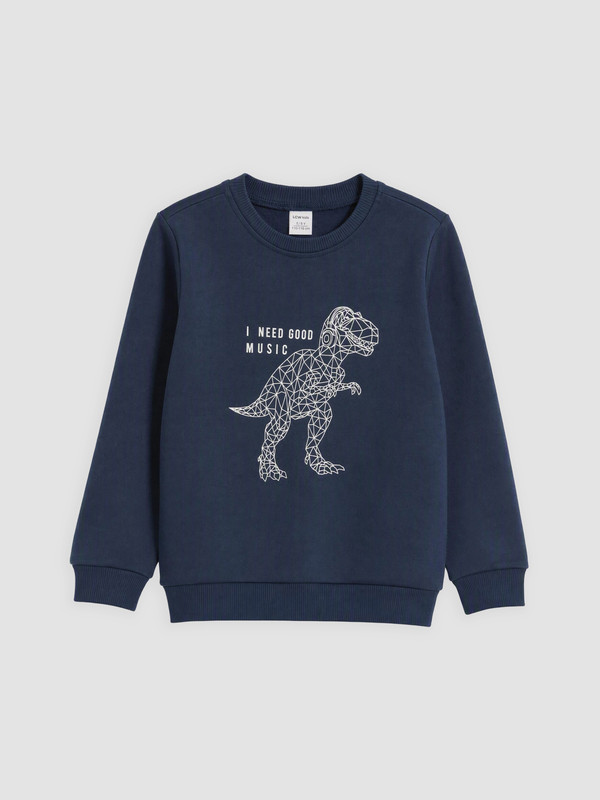 LCW Kids Baskılı Erkek Çocuk Sweatshirt