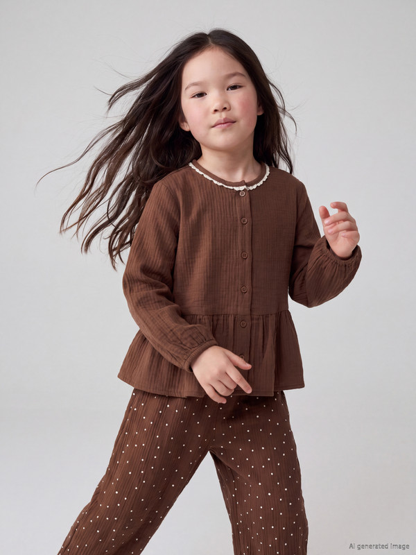 LCW Kids Ruffled Girls' Set