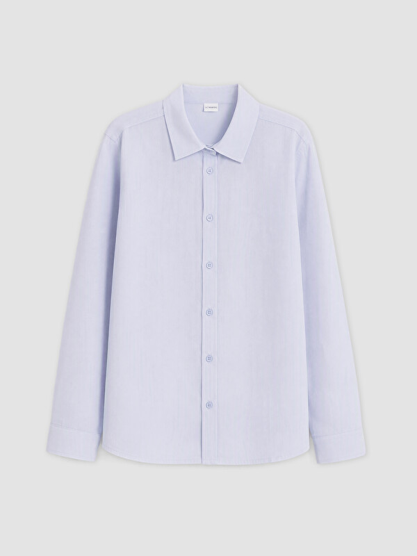 LCW Kids Gabardin Erkek Çocuk Gömlek