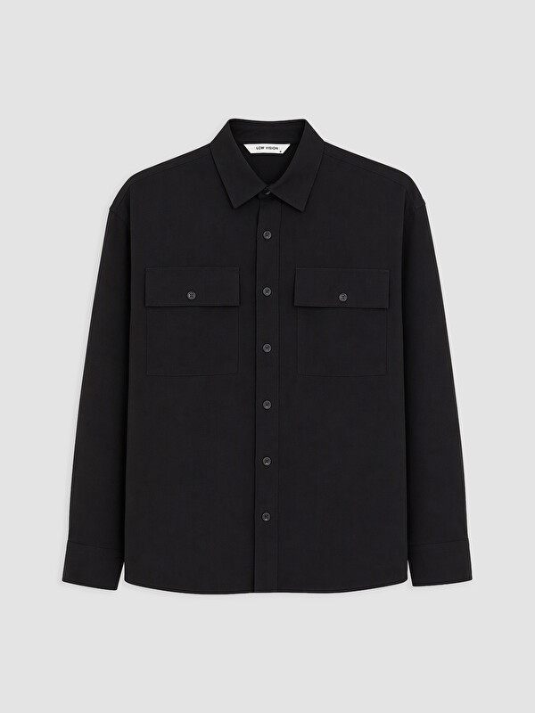 LCW Vision Man Black Shirt