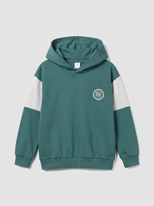LCW Kids Printed Boys' Soft Touch Sweatshirt