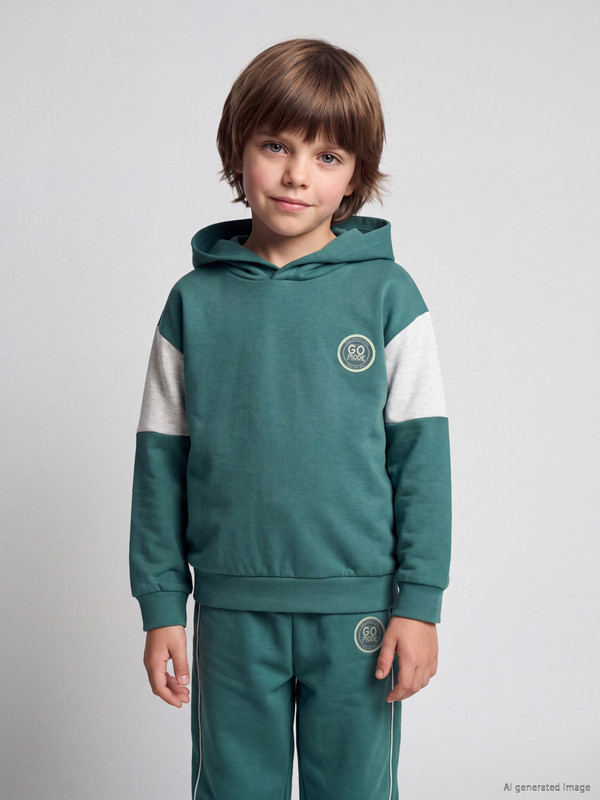 LCW Kids Printed Boys' Soft Touch Sweatshirt