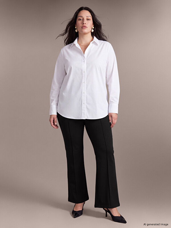 LCW Curve Plus Size donji dio trenerke za Žene