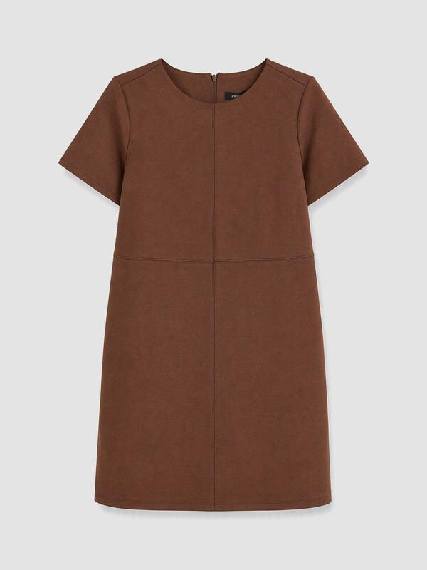LCW Vision Suede Look Mini Dress