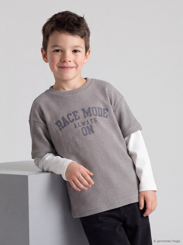 LCW baby Printed Boys' T-shirt