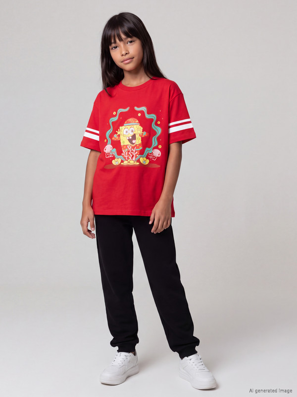 LCW Kids Kız Çocuk Kalın Jogger Eşofman Altı