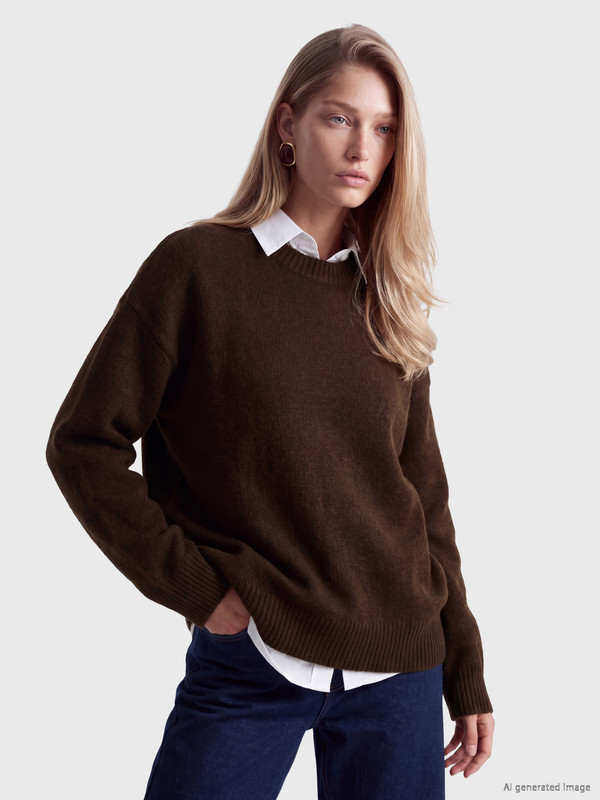 LCW Vision Crew Neck Women's Knitwear Sweater
