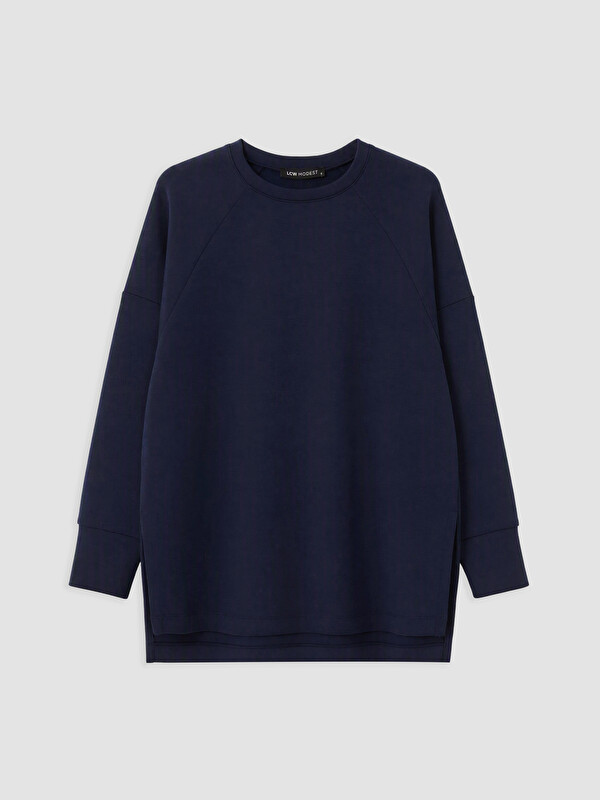 LCW Modest Soft Touch Women's Sweatshirt Tunic