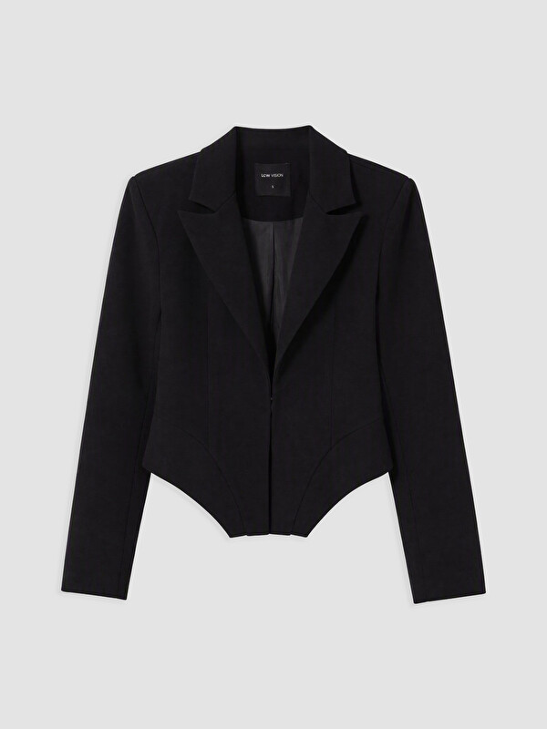 LCW Vision Asimetrik Kesim Kadın Blazer Ceket