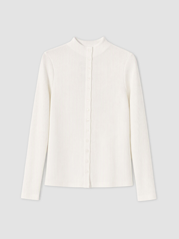 LCW Modest Mock Neck Women's Cardigan