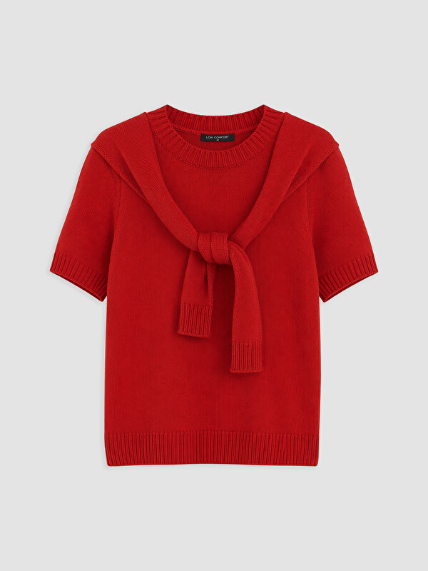 LCW Comfort Pulover Rosu Femeie