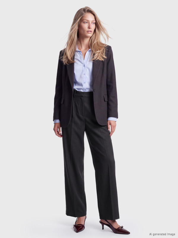 LCW Vision پانتۆڵی جۆڵاو بۆ ژنان بە پارچە چینکراو